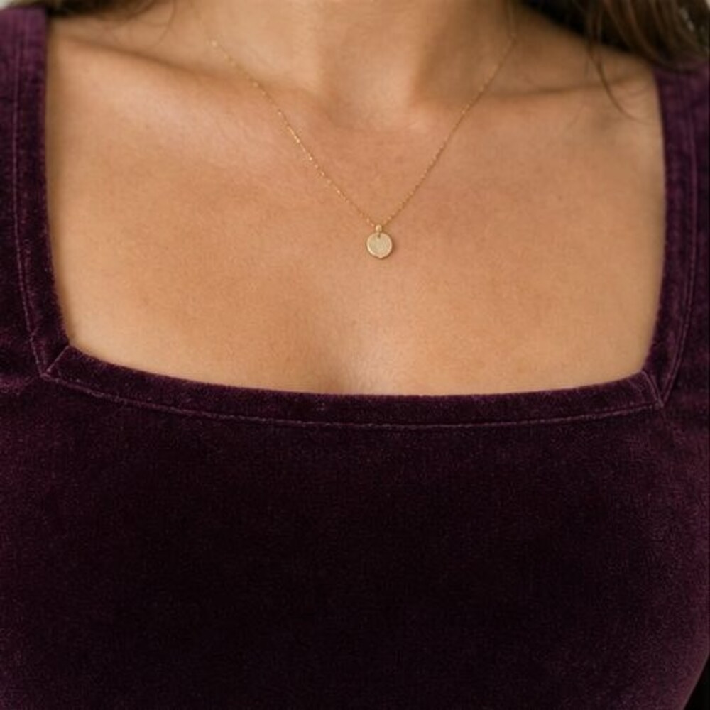 Charcoal Puff Sleeve Top - Picture 4 of 6